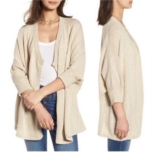 Madewell Oversized Seabank Open Cardigan - Sz XXS